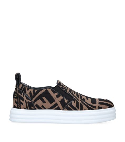 fendi slip-on sneakers women's|fendi sock sneakers women's.